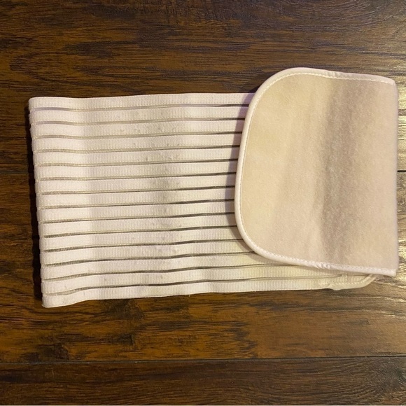Loving Comfort Post Partum Support Belt, White, Size M - Picture 5 of 7